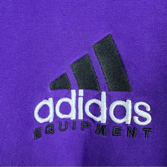 Vintage 1990s Adidas Cristiano Ronaldo Equipment Sweatshirt Medium - Picture 2 of 5